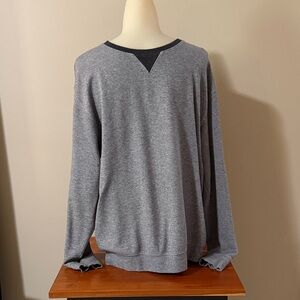 Classic Gray Crewneck Sweater for Men